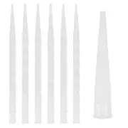 50pcs Caulking Gun Extender Plastic Caulk Nozzle Tip Tool for Sausage Gun, White