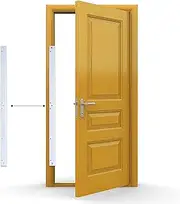 Armor Concepts Door Security Fix-A-Jamb Exterior Door Jamb Repair Kit for Door Lock Security, White
