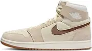 [Nike] Air Jordan 1 Zoom CMFT 2 Men's Shoes (DV1307-120, SAIL/Legend Medium Brown), Sail/Legend Medium Brown, 9.5