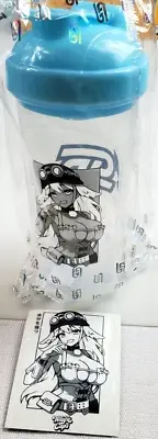 GamerSupps Waifu Cup Modest Pelican Limited Edition Shaker Cup And Sticker