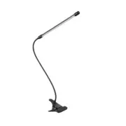 Clip on Reading Light 5W Flexible Neck Minimalist Save Eye Caring Table Lamp for