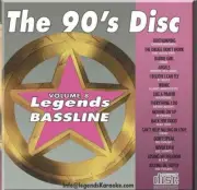 LEGENDS BASSLINE 90'S DISC KARAOKE CDG DISC #8 MUSIC SONGS cd CD+G OLDIES POP .
