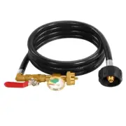 36Inch Propane Refill Adapter Hose,High Pressure Camping Grill(/Type19815