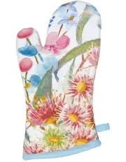 [Maxwell & Williams] Royal Botanic Gardens Eucalyptus Bloom Oven Glove in Petrol