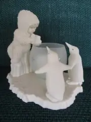 Dept 56 Snowbabies "Once Upon a Time " Votive Holder Retired
