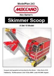 Meccano Model Plan - Skimmer Scoop