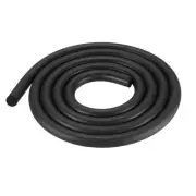 10mm x 6 Meters Foam Weather Stripping Door Seal for Instruments - Black