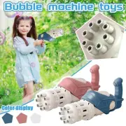 Bubble Machine Child Blowing Holding EightHole Bubble Toy Bubble Blowing Toy AU