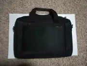 SAMSONITE LAPTOP COMPUTER CASE TRAVEL BAG BLACK 18"x13" CLAMSHELL