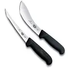 Victorinox 15cm Fibrox Regular Form Skinning & Curved Boning Butchers Knife Set