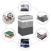 Laundry Basket with Handle 75L Laundry Hamper Freestanding Laundry Washing haRie