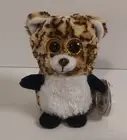 Keel Toys Mini Motsu Freckles The Leopard Cheetah Soft Plush Beanie Toy 4”
