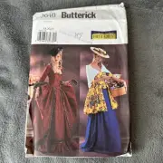 Butterick Pattern 3640 Sz 18-22 Renaissance French Dress Shawl Costume Cosplay