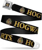 [Buckle-Down] Seatbelt Buckle Belt, Harry Potter Hogwarts Crest