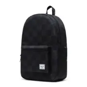 Herschel Supply Settlement Black Check Textile Backpack - Retired Color