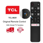 Genuine RC802V FNR1 Voice Remote Control For TCL Android UHD TV 40S330 40S6500FS
