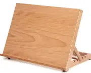 Portable Wood Tabletop Desk Easel Adjustable Drafting Drawing Board Table Drawe