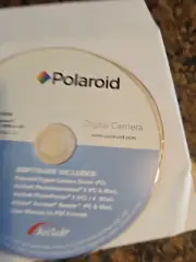 POLAROID a801 DIGITAL CAMERA Software☆☆ Untested
