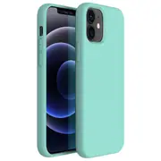ZUSLAB iPhone 12 Case Nano Silicone Shockproof Rubber Bumper Cover for Apple (2020) - Mint Green