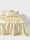 Linen House Nimes Lemon Linen Sheet Set