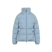 [Moncler] Moncler-Medium Blue Dourbe Polyester Jacket-Donna 1 NUM