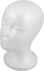 LOORGVEL Wig Mannequin Head for Hats and Wigs Display Durable Head Holder for DIY Styling Lifelike Design for Versatile Use Salons and Home Sturdy and