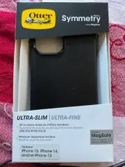 Otterbox Symmetry Ultra-Slim iPhone 15 , 14, 13 Black. New In box