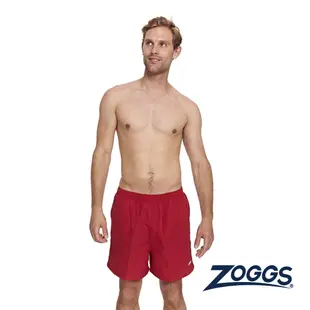 ZOGGS 男性休閒海灘褲-紅色