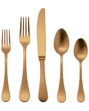 Mepra Brescia Oro 5Pc Place Setting with $16 Credit