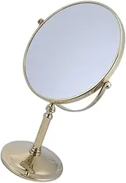 Baluue Home Beauty Tool 6 Double Sided Magnification Mirror Table Makeup Mirror 5X Magnification for Hair Makeup Touch-ups