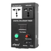 2025 Precision Digital Enlarger Timer With Foot Switch Darkroom Photo Printing
