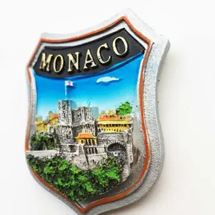 蒙特卡洛摩納哥冰箱磁鐵裝飾冰箱磁貼摩納哥旅遊紀念品