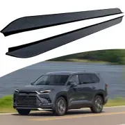 All Black Running Board fits for 2024+ Grand Highlander Side Step Nerf Bar 2PCS