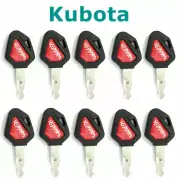 10PCS Kubota Key Skid Steer Track Loader & Mini Excavator 459A Ignition Key