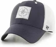 47 Seattle Mariners Disburse MVP Trucker Snapback Cap, Adjustable Hat Blue, Blue, One Size