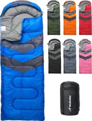 Sleeping Hiking Bags, Camping, Lightweight Compact for Adults Cold&Warm Weather