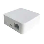 Tuya Smart Wired Zigbee 3.0 Gateway Hub Smart Life APP Automation Voice Remote Control Intelligent Multi-Function Gateway White