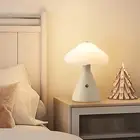 Shenzhi Tech LED Mushroom Table Lamp, USB Rechargeable Desk Lamp, Touch Controll