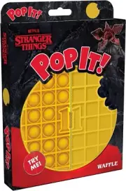 Pop it! - Stranger Things Waffle Sensory Toy, Fidget Toy, 1-2 Players - NEW