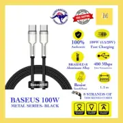 Baseus 100W USB C Type C Fast Charging Date Transfer Cable 4 Samsung iPhone Mac