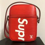 （二手）SUPREME X LV 限量聯名 SHOULDER BAG 斜背包 裸包