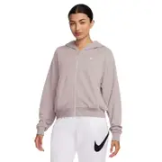 Nike Womens Sportswear Chill Terry French Terry Full-Zip Hoodie - Violet