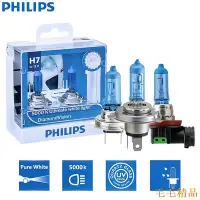 在飛比找Yahoo!奇摩拍賣優惠-毛毛精品保固一年  飛利浦 鹵素車燈 Philips 藍鑽之