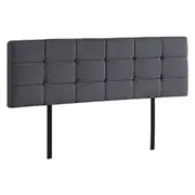 King Size | Deluxe Fabric Headboard Bedhead (Grey)