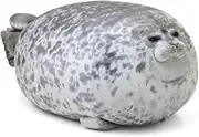 AOLIGE Chubby Blob Seal Pillow Soft Stuffed Cotton Plush Animals Toy for Kids (Small)