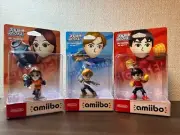 Nintendo Amiibo Mii Brawler Mii Gunner Mii Swordsman 3set Super Smash Brothers