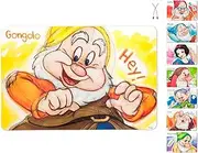 Home Disney Nani Sketch Set 12 Tovagliette in Polipropilene, 45x30cm, Settenani