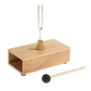 Tuning Fork with Wooden Hammer/Beater for Musical instrument