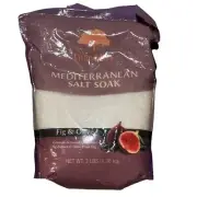 Tree Hut Detoxifying Mediterranean Salt Soak Fig & Olive, 3Ibs HTF