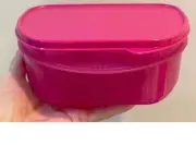 Tupperware Half Fridge Stackable Stack Medium dark Pink 650ml (1pc)